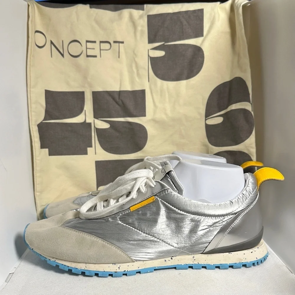 ONCEPT MOD.004 Travelist S22 Tokyo Silver Flash Women's Sneakers Sz 10 - Picture 5 of 13